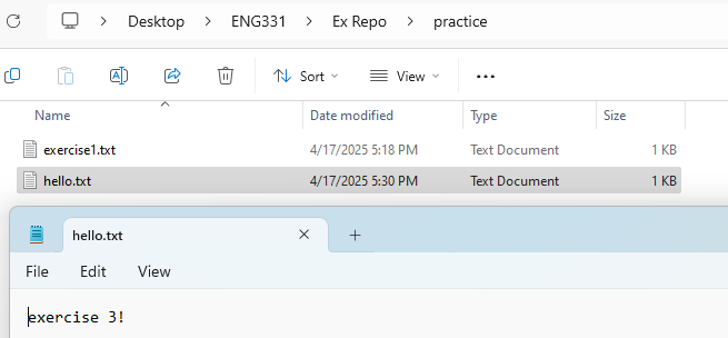 Image of console output displaying configurations
