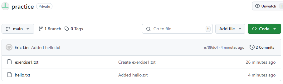 Image of console output displaying configurations